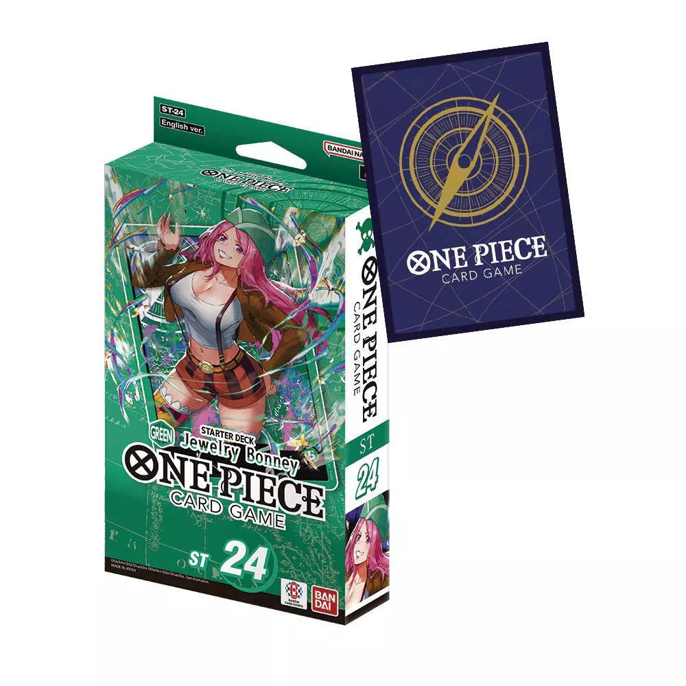 One Piece Card Game - Starter Deck 24: GREEN Jewelry Bonney (ST-24)