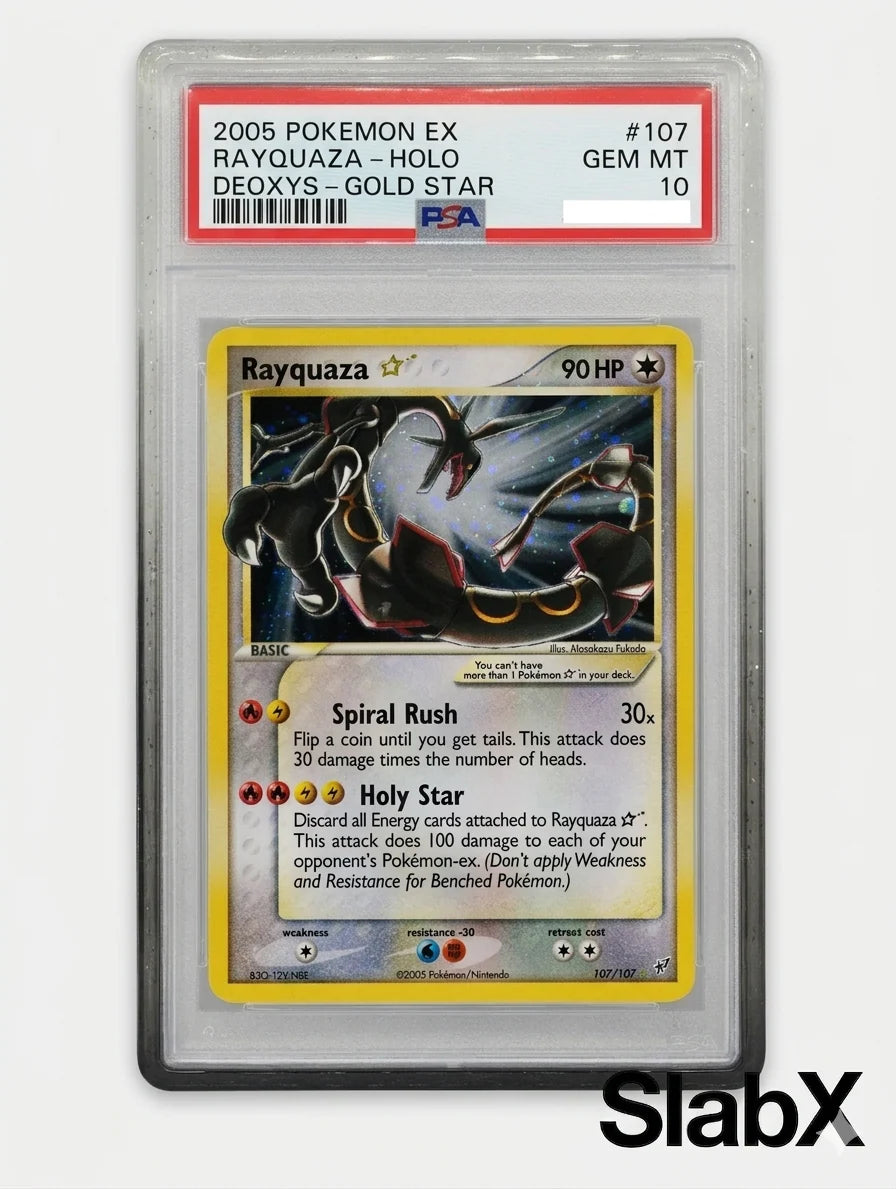 SlabX: Phantom Veil - Clear and Black Guard for Standard PSA Slabs