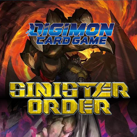 DIGIMON CARD GAME: Sinister Order [EX10] Booster Box - PokeBox USA