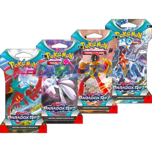 POKÉMON TCG Scarlet & Violet 4: Paradox Rift Sleeved Booster Pack - PokeBox USA