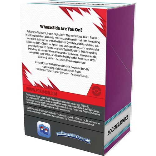 POKMON TCG Scarlet & Violet: Destined Rivals Booster Bundle POKMON TCG Scarlet & Violet: Destined Rivals Booster Bundle