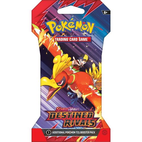 POKÉMON TCG Scarlet & Violet: Destined Rivals Sleeved Booster Pack - PokeBox USA