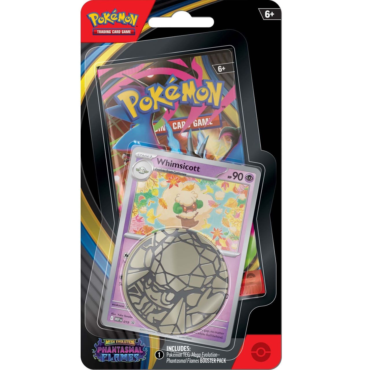 Pokemon TCG: Mega Evolution ME02 - Phantasmal Flames Checklane Blister (Random) - PokeBox USA