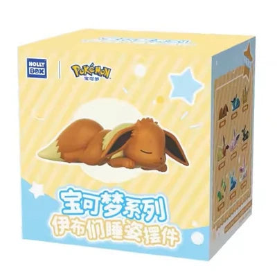 TOPTOY: Eevee Sleeping Position Series Blind Box Figure - PokeBox USA