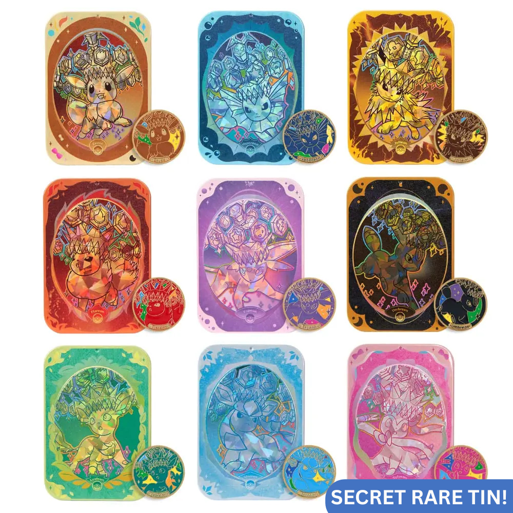 Pokemon TCG: Terastal Festival Metal Storage Tin Set (S-Chinese)