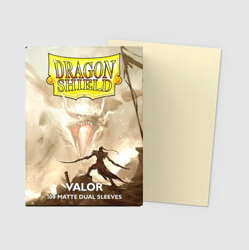 Dragon Shield - Standard 'Valor' DUAL Matte Sleeves 100 pack
