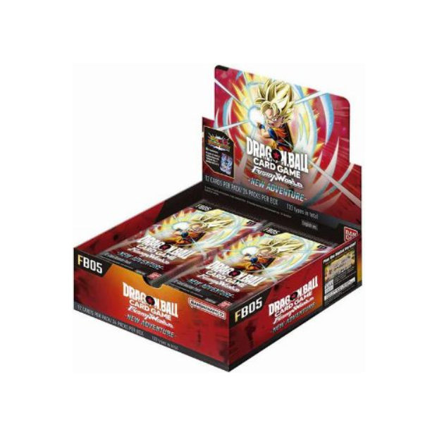 Dragon Ball Super Card Game - Fusion World - New Adventure [FB05] Booster Box - PokeBox USA