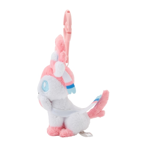 Sylveon Carabiner - Pokémon Centre Plush Keychain - PokeBox USA
