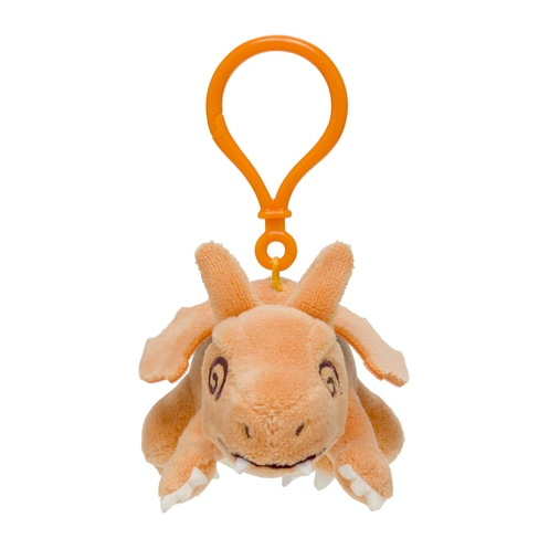 Fainted Charizard Carabiner - Pokémon Centre Plush Keychain - PokeBox USA