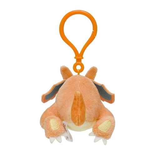 Fainted Charizard Carabiner - Pokémon Centre Plush Keychain - PokeBox USA