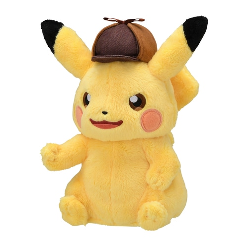 Detective Pikachu Returns! Pikachu - Pokémon Centre Talking Plush - PokeBox USA