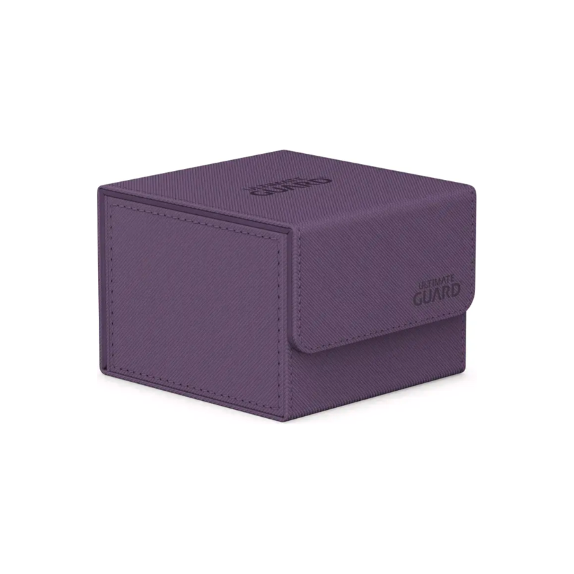 Ultimate Guard Sidewinder Deck Case 100+ Xenoskin Standard Size Monocolor Purple Deck Box - PokeBox USA