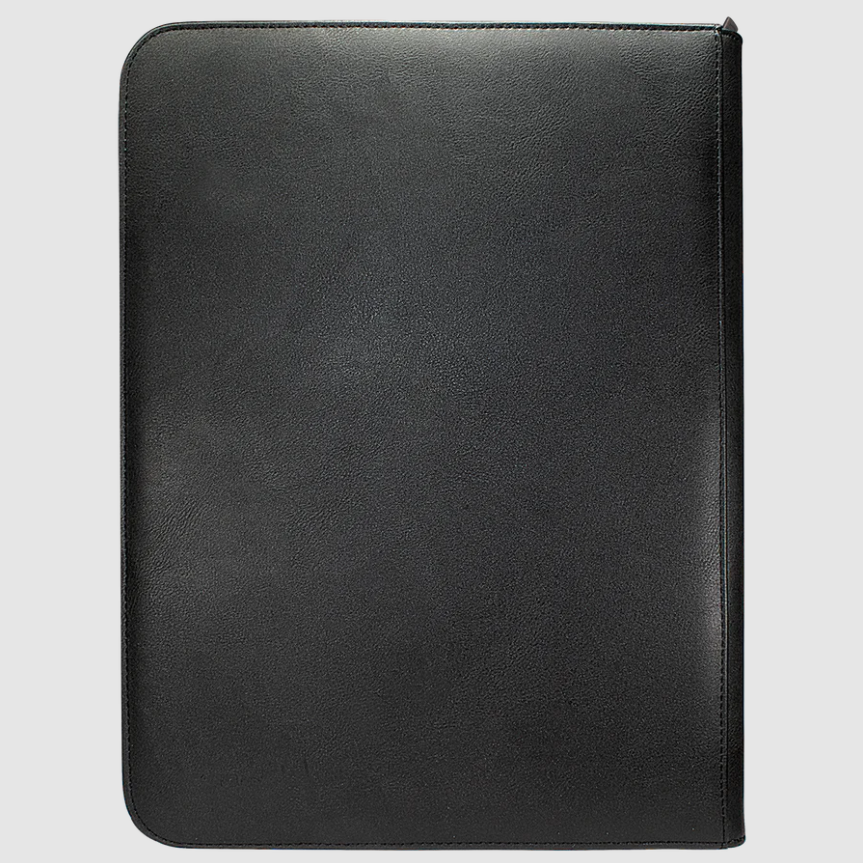 ULTRA PRO BINDER - Vivid Zip PRO-Binder - 9PKT- Black
