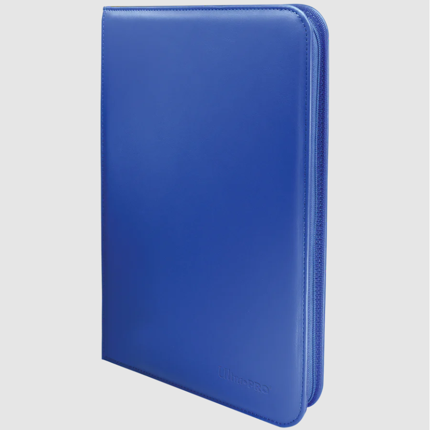 ULTRA PRO BINDER - Vivid Zip PRO-Binder - 9PKT- Blue