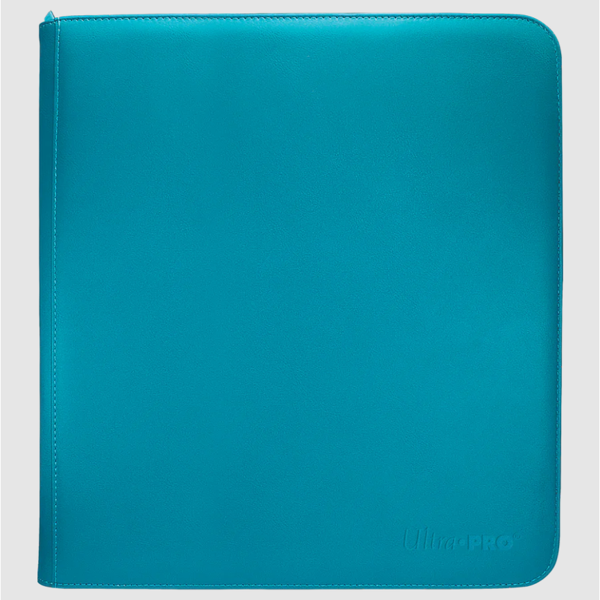 ULTRA PRO BINDER - Vivid Zip PRO-Binder - 12PKT- Teal - PokeBox USA