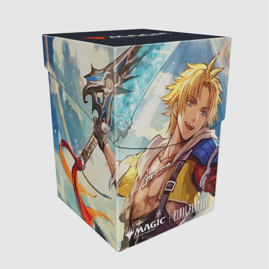 Ultra Pro- Magic: The Gathering—FINAL FANTASY Tidus, Yuna's Guardian 100+ Deck Box - PokeBox USA