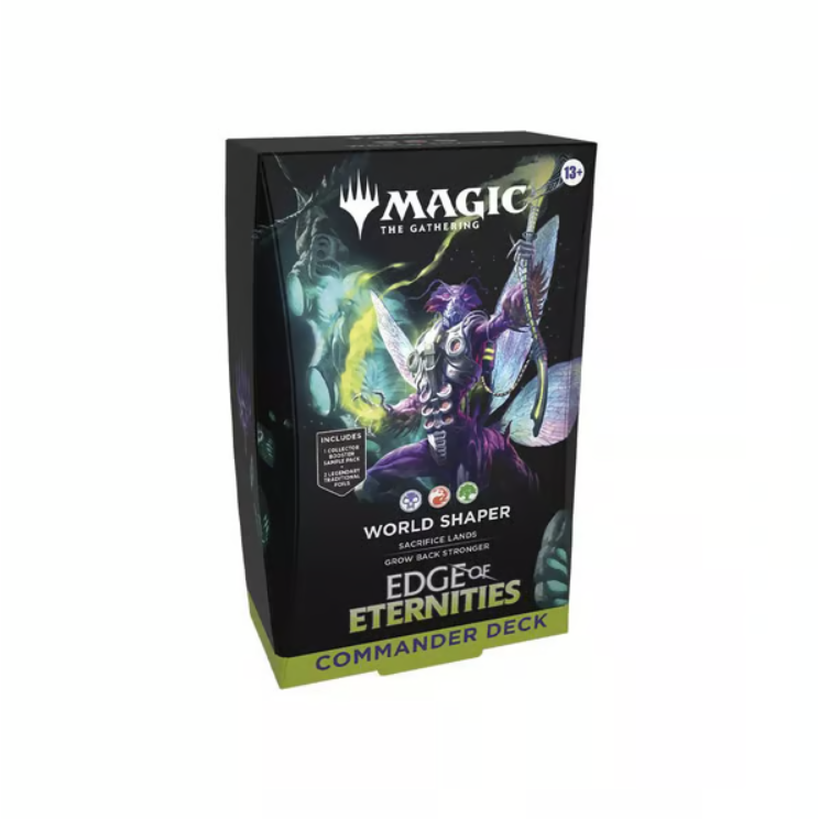 Magic The Gathering | Edge of Eternities - World Shaper (Black/Red/Green) Commander Deck - PokeBox USA