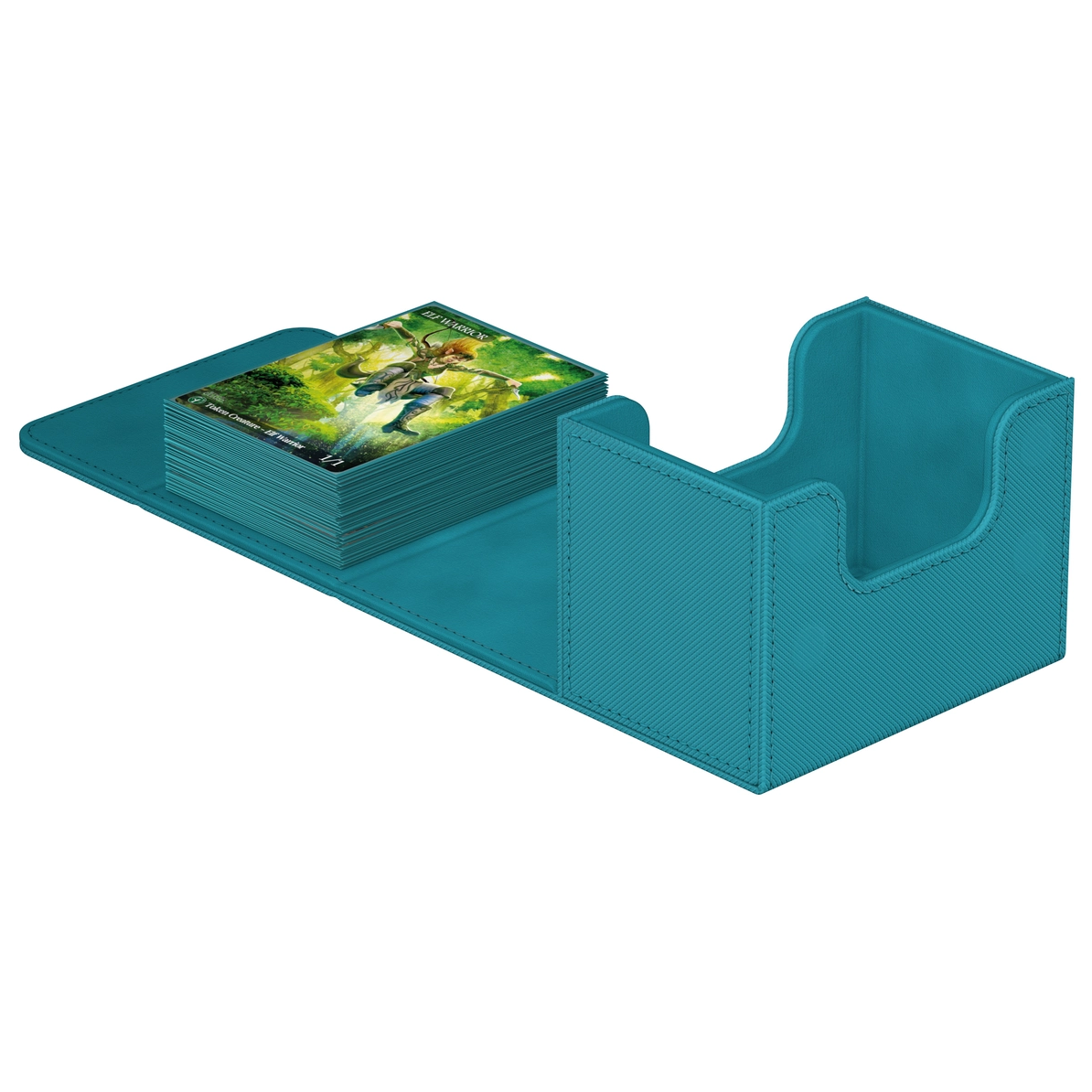 Ultimate Guard Sidewinder Deck Case 80+ Xenoskin Standard Size Monocolor Petrol Deck Box