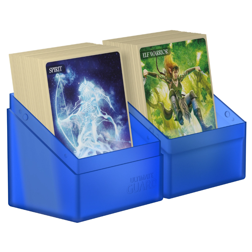 Ultimate Guard Boulder Deck Case 80+ Standard Size Sapphire Deck Box