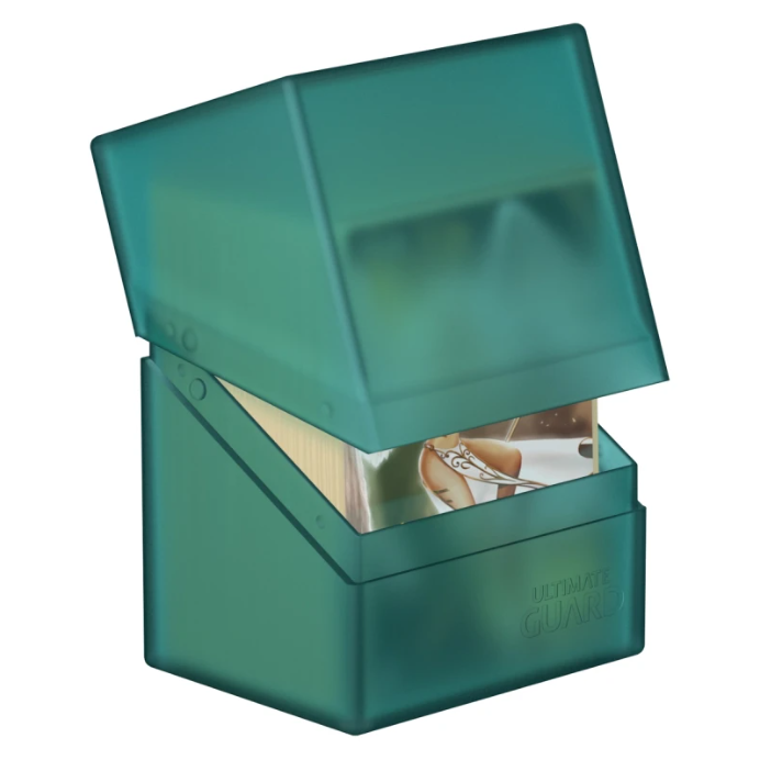 Ultimate Guard Boulder Deck Case 80+ Standard Size Malachite Deck Box