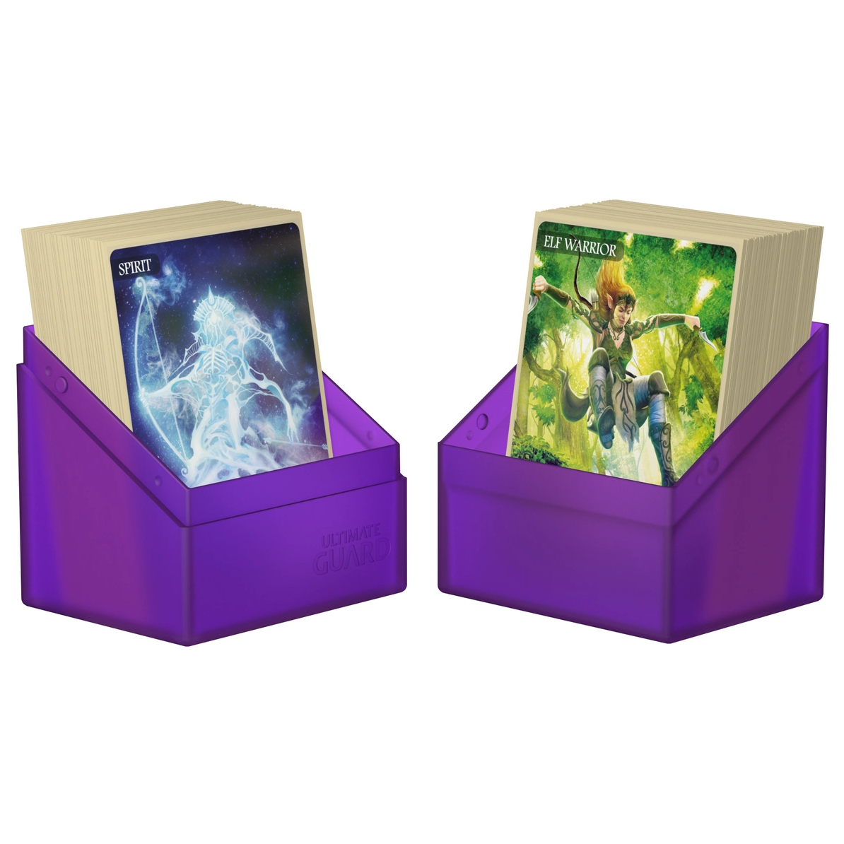 Ultimate Guard Boulder Deck Case 80+ Standard Size Amethyst Deck Box