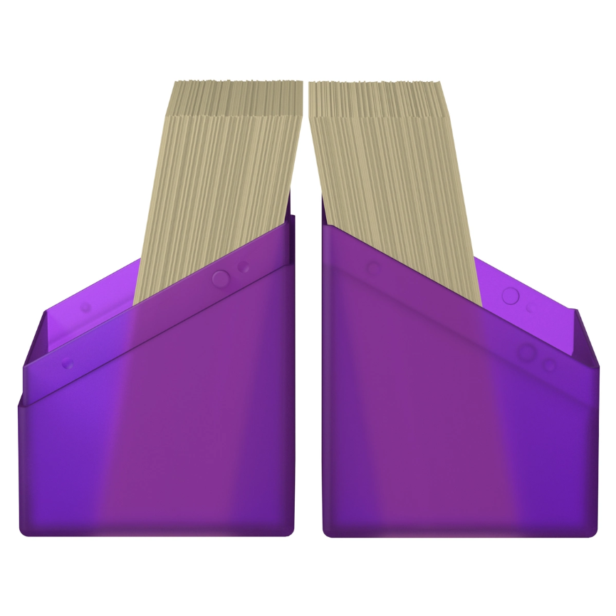 Ultimate Guard Boulder Deck Case 80+ Standard Size Amethyst Deck Box
