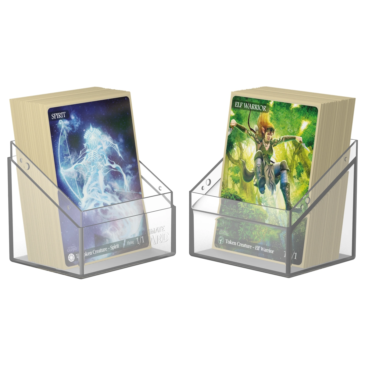 Ultimate Guard Boulder Deck Case 80+ Standard Size Clear Deck Box