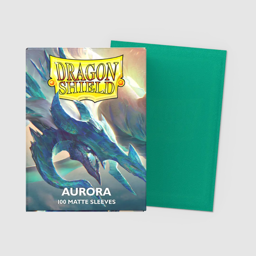 Dragon Shield - Standard 'Aurora' Matte Sleeves 100 pack - PokeBox USA
