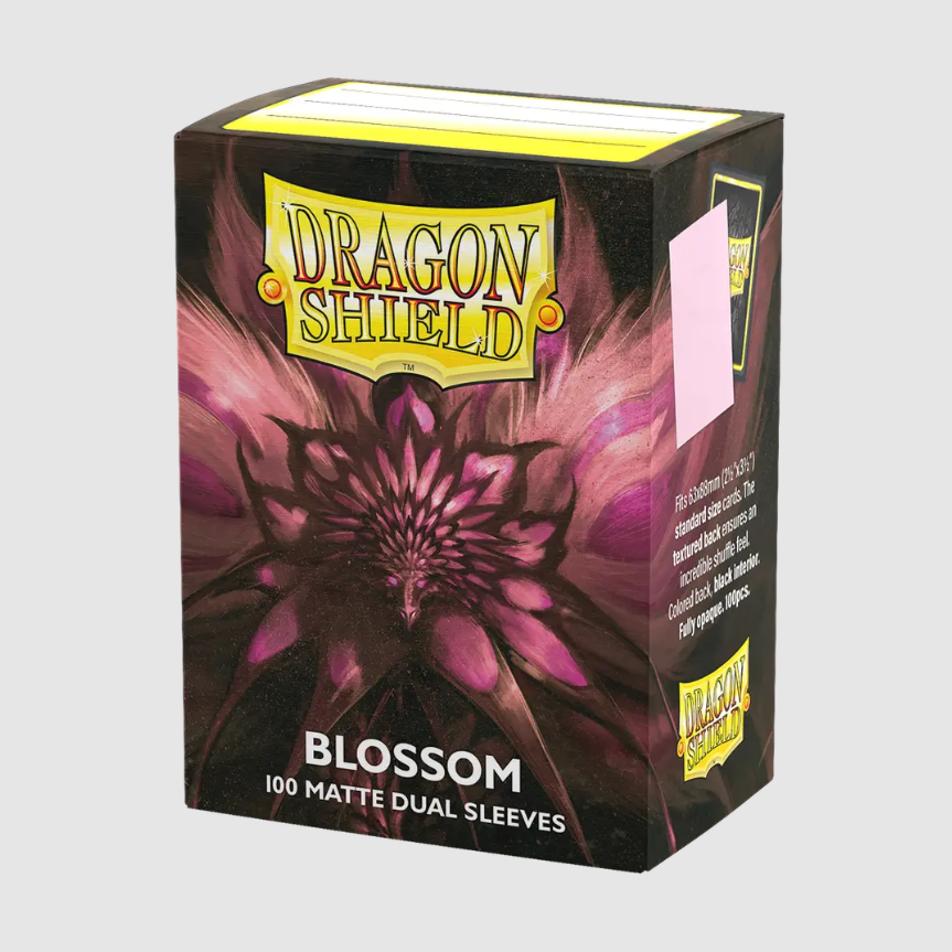 Dragon Shield - Standard 'Blossom' DUAL Matte Sleeves 100 pack - PokeBox USA