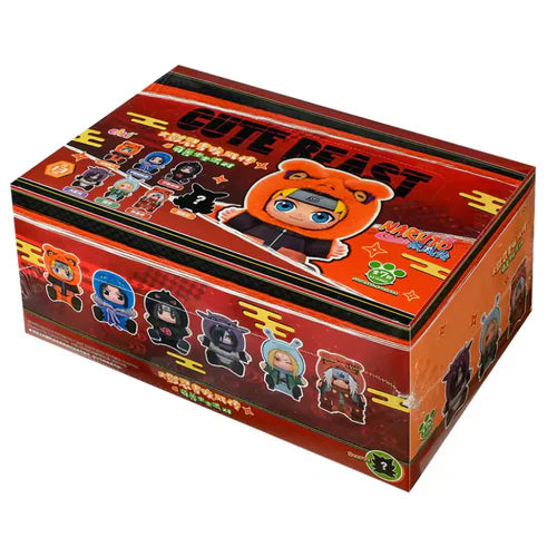 EAKI - Naruto Shippuden: Beast Party Series Series 2 Plush Blind Box (Sealed Display x6) - PokeBox USA