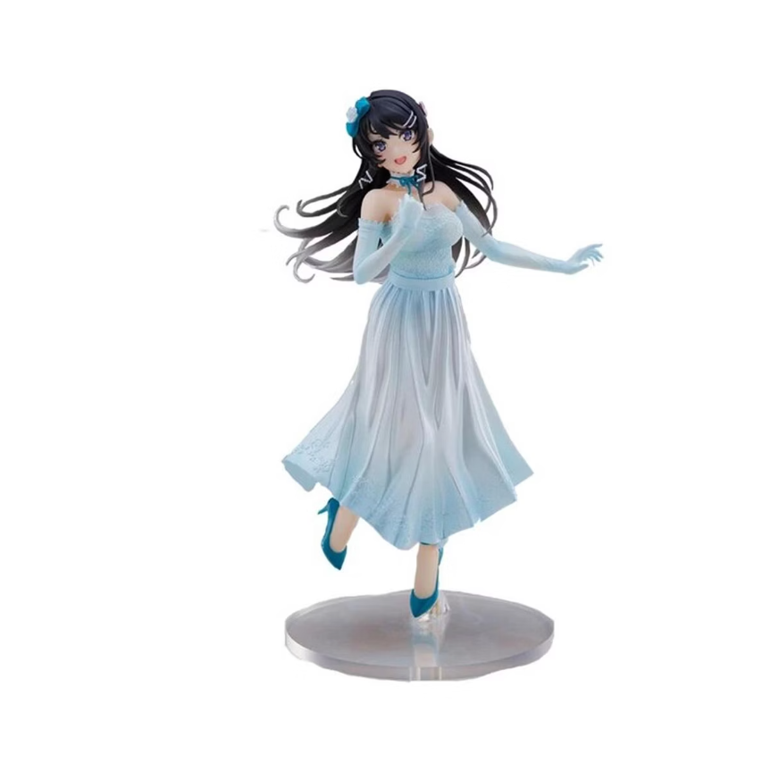 Taito: Rascal Does Not Dream of Bunny Girl Senpai - Mai Sakurajima (Party Dress) Coreful Figure - PokeBox USA