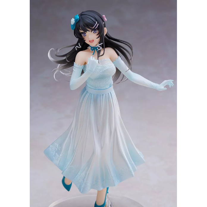 Taito: Rascal Does Not Dream of Bunny Girl Senpai - Mai Sakurajima (Party Dress) Coreful Figure - PokeBox USA