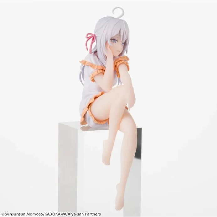 Sega: Alya Sometimes Hides Her Feelings in Russian Alya (Pajamas Ver.) Premium Perching Figure - PokeBox USA