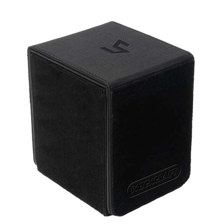 Ultra Pro: Patchcraft Alcove Flip Deck Box-  Black (100) - PokeBox USA