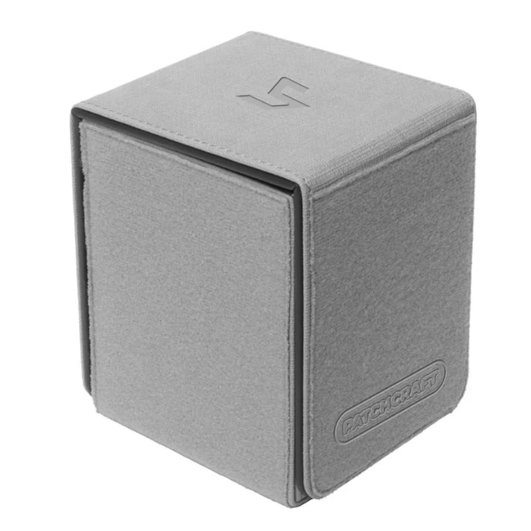 Ultra Pro: Patchcraft Alcove Flip Deck Box-  Gray (100) - PokeBox USA