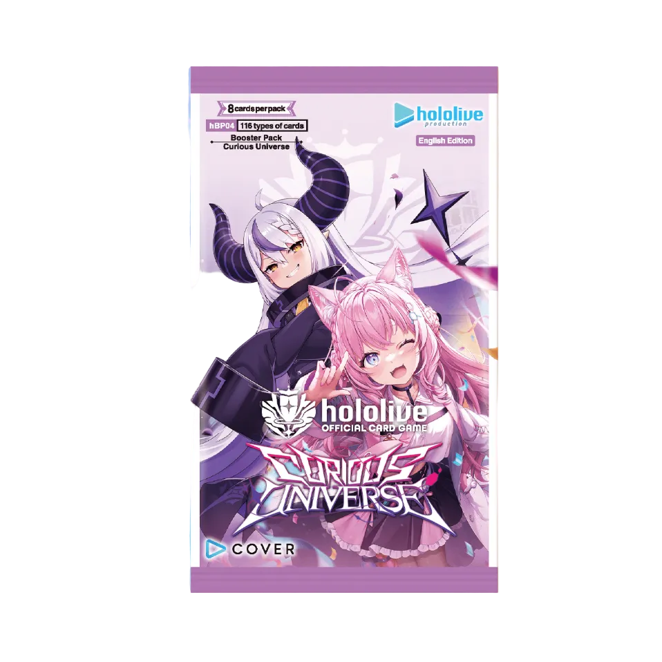 Hololive Official Card Game Vol. 4 Curious Universe Booster Pack - PokeBox USA