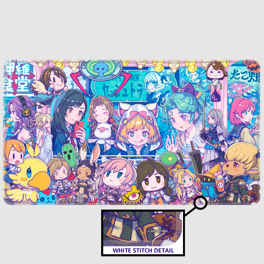 Ultra Pro- Square Enix Final Fantasy - #SQkawaii Sounds Playmat - PokeBox USA