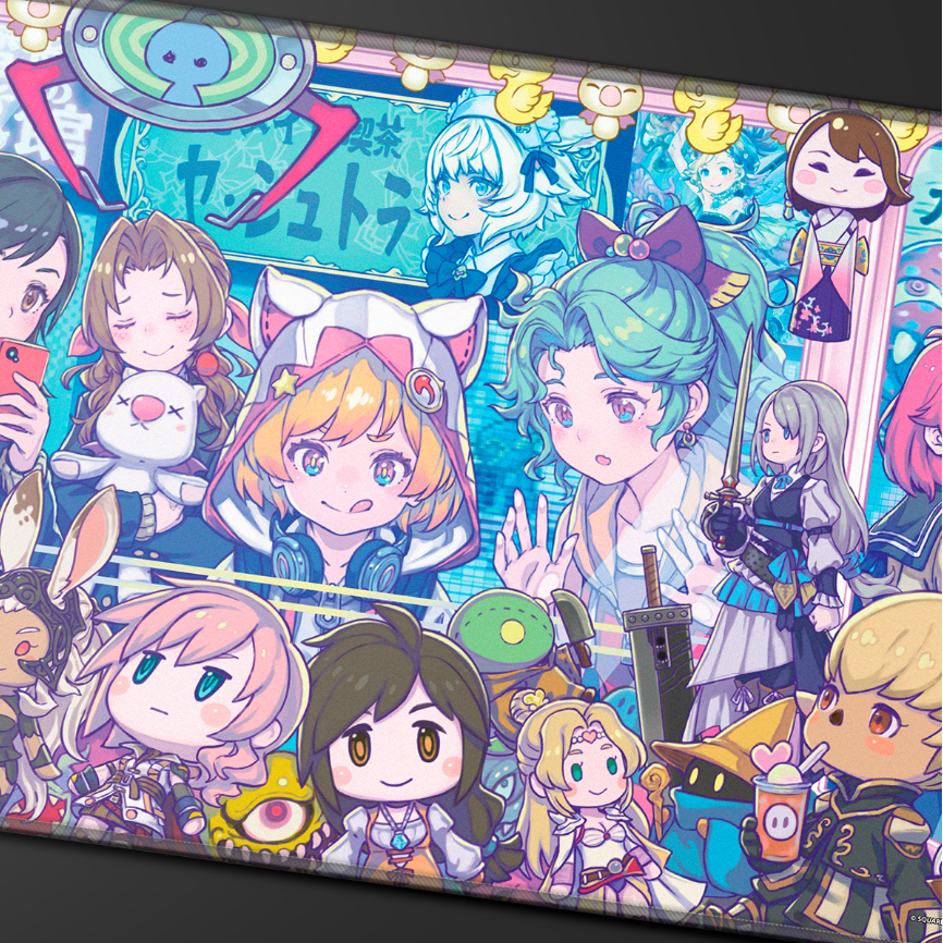 Ultra Pro- Square Enix Final Fantasy - #SQkawaii Sounds Playmat - PokeBox USA