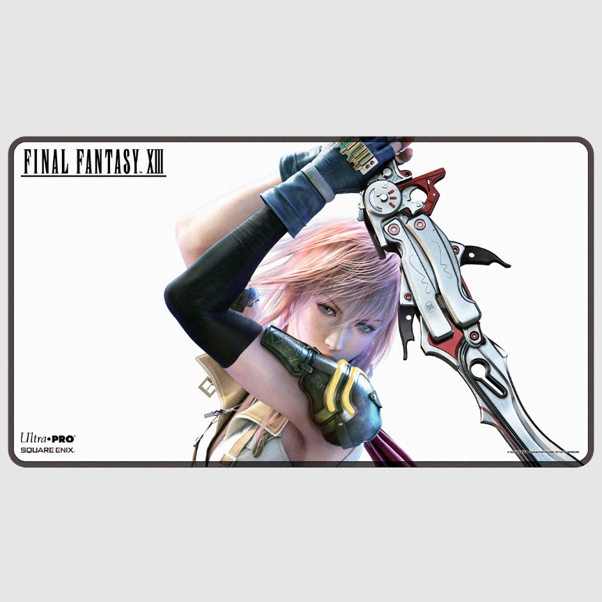 Ultra Pro- Square Enix Final Fantasy XIII - Lightning Playmat - PokeBox USA