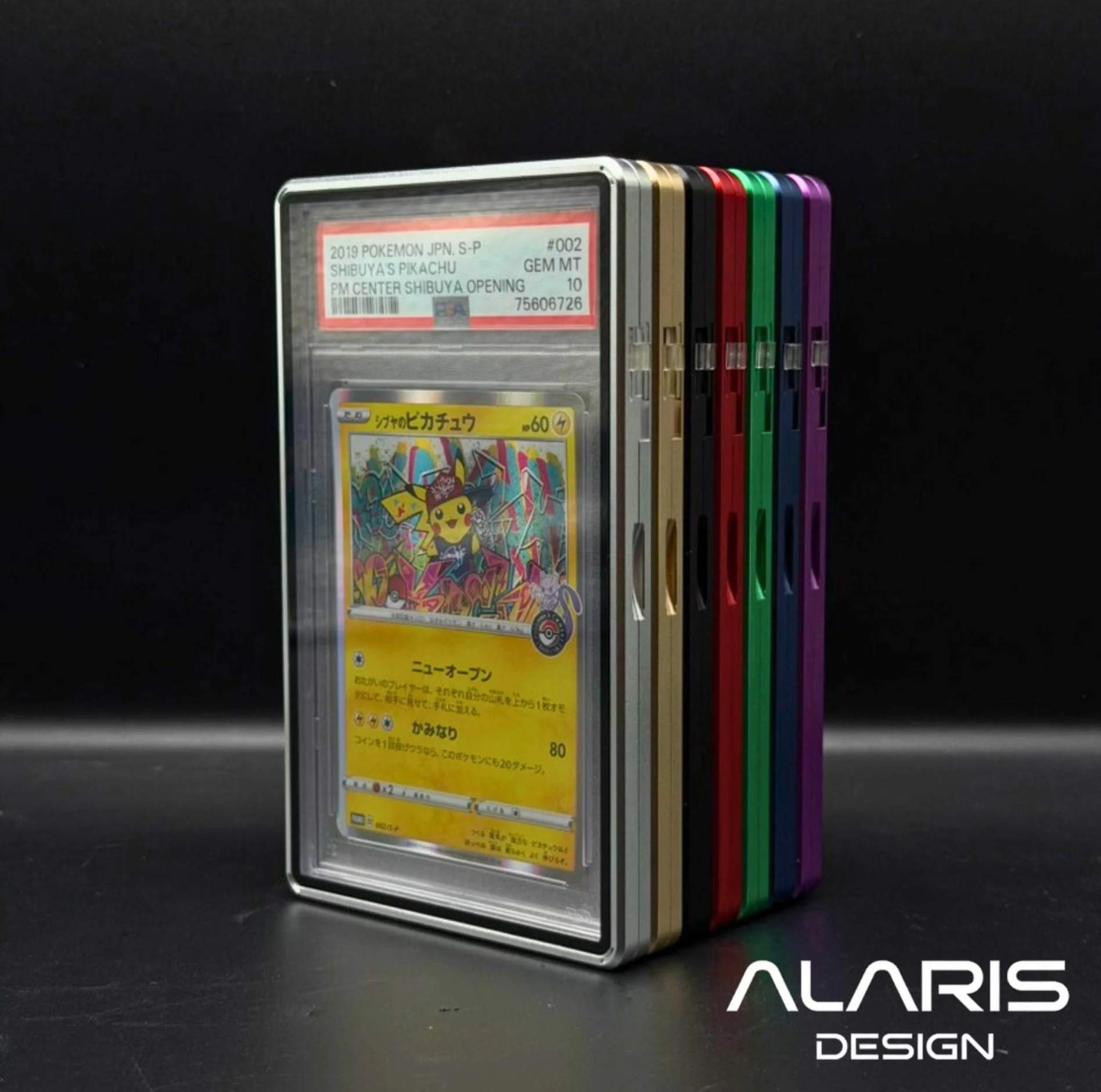 SlabX: Mag'N'Lock - Blue - for Standard PSA Slabs