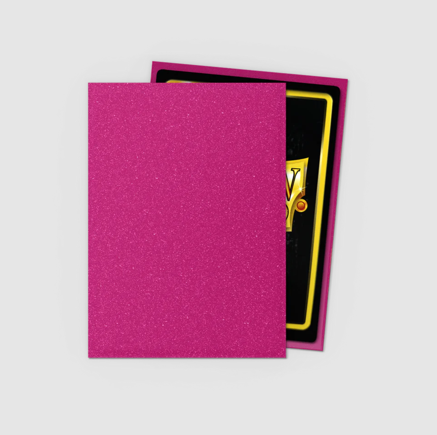 Dragon Shield - Standard Sparkles 'Pink Sapphire' Matte Sleeves 100 pack