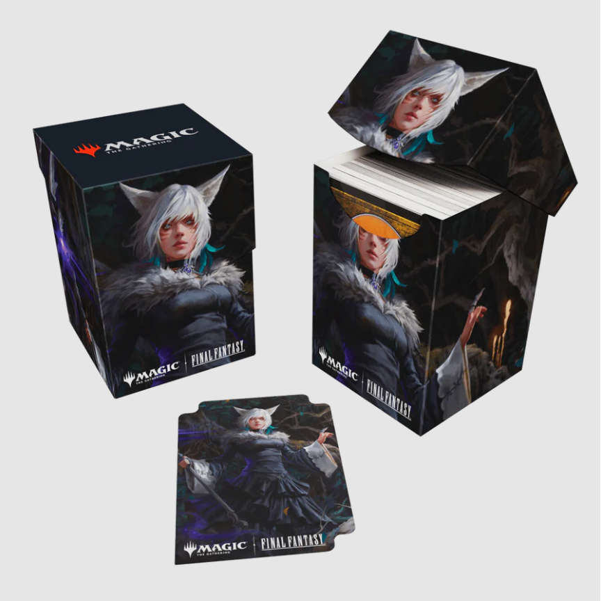 Ultra Pro- Magic: The Gathering—FINAL FANTASY Y’shtola, Night’s Blessed 100+ Deck Box - PokeBox USA