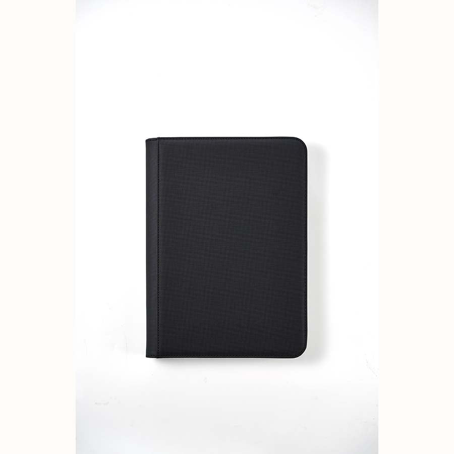Arcane Fortress Binder - 9PKT Sideloading Zipper Binder - Black - PokeBox USA