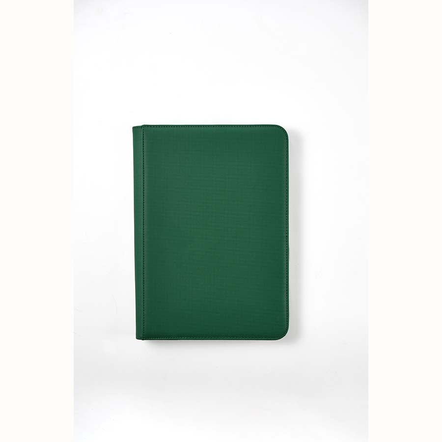 Arcane Fortress Binder - 9PKT Sideloading Zipper Binder - Green - PokeBox USA