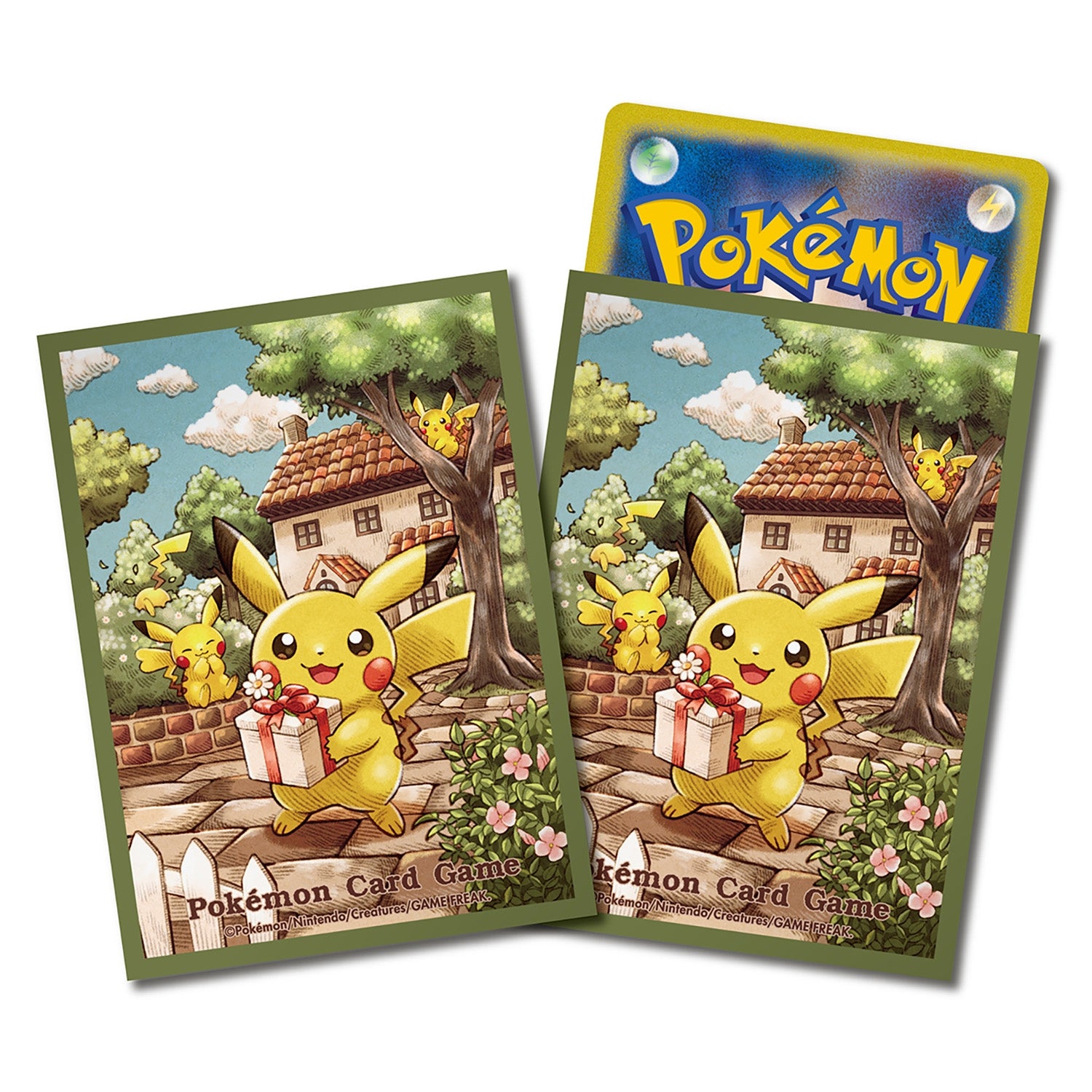 Pokémon Center Japan - Pikachu's Gift - Sleeves - PokeBox USA