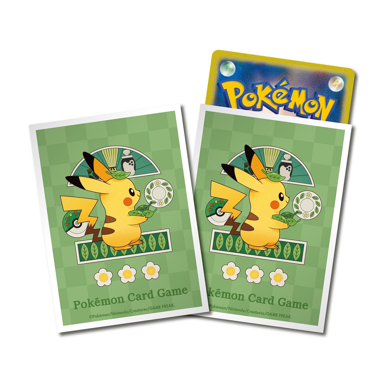 Pokémon Center Japan - Matcha Pikachu - Sleeves - PokeBox USA