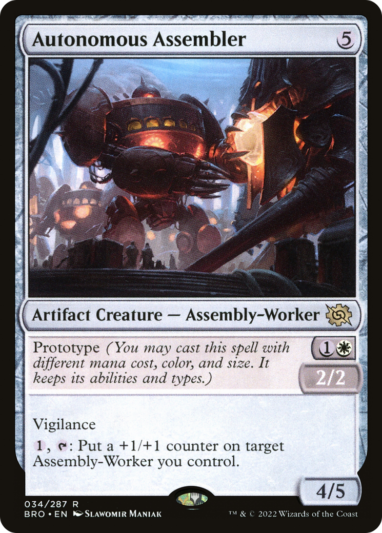 Autonomous Assembler (BRO-034) [The Brothers' War] Foil