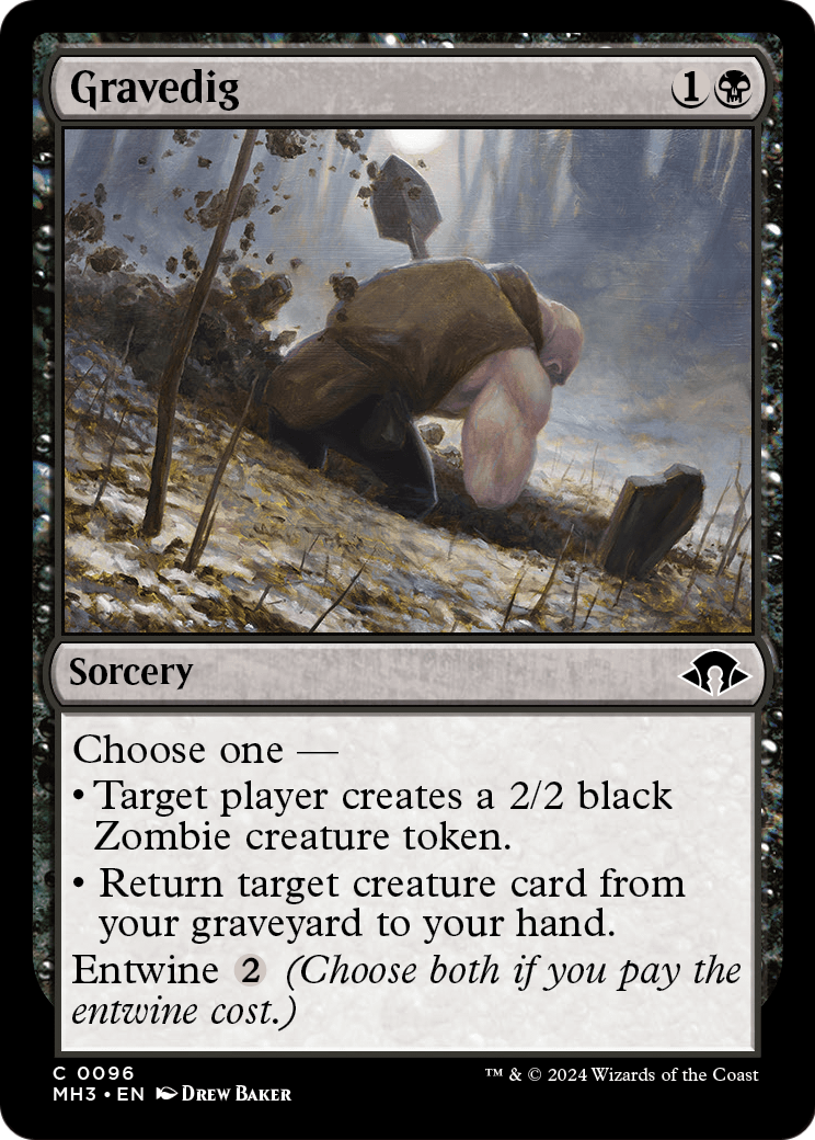 Gravedig (MH3-096) [Modern Horizons 3] Foil - PokeBox USA