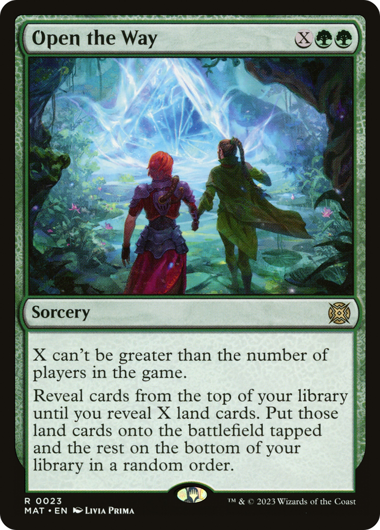 Open the Way (MAT-023) [March of the Machine: The Aftermath]