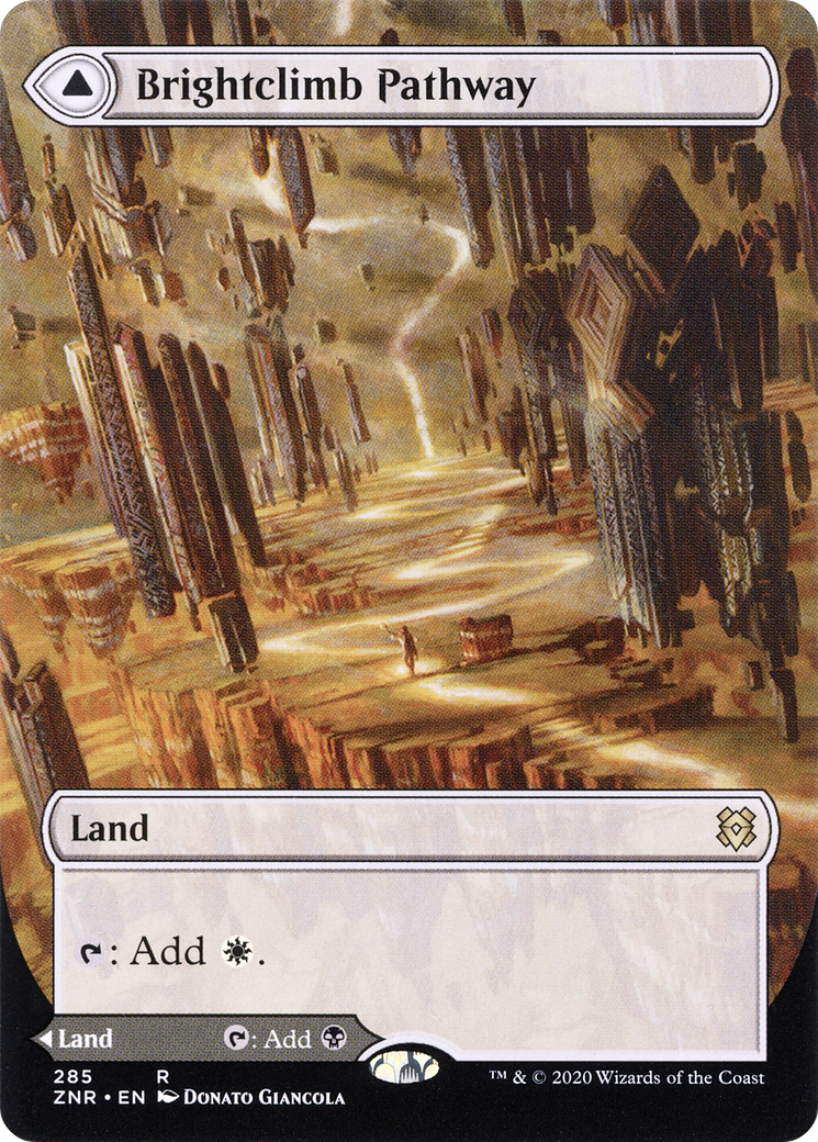 Brightclimb Pathway (Borderless) (ZNR-285) (Showcase) [Zendikar Rising]